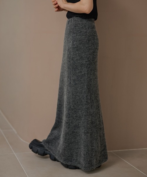 JILSANDER 未着用 ウールモヘアスカート JILSANDER 未着用 ウールモヘアスカート