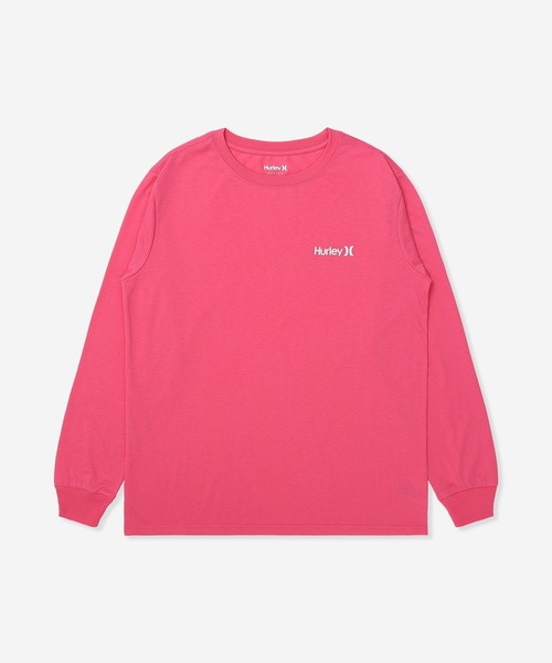 Hurley （ハーレー）の「【Hurley/ハーレー】ロゴロングTシャツ　吸水速乾　LC OAO LS TEE（Tシャツ/カットソー・メンズ・ブラック/ホワイト/ブルー系その他/グレー/オリーブ/オレンジ/ターコイズブルー/ピンク/レッド系その他/サックスブルー/ブルー/イエロー・X-SMALL/SMALL/MEDIUM/LARGE/X-LARGE/XX-LARGE/XXX-LARGE）」の11枚目の写真