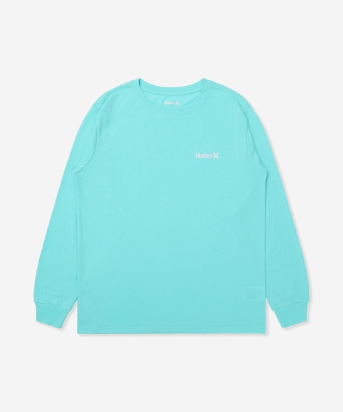 Hurley （ハーレー）の「【Hurley/ハーレー】ロゴロングTシャツ　吸水速乾　LC OAO LS TEE（Tシャツ/カットソー・メンズ・ブラック/ホワイト/ブルー系その他/グレー/オリーブ/オレンジ/ターコイズブルー/ピンク/レッド系その他/サックスブルー/ブルー/イエロー・X-SMALL/SMALL/MEDIUM/LARGE/X-LARGE/XX-LARGE/XXX-LARGE）」の5枚目の写真