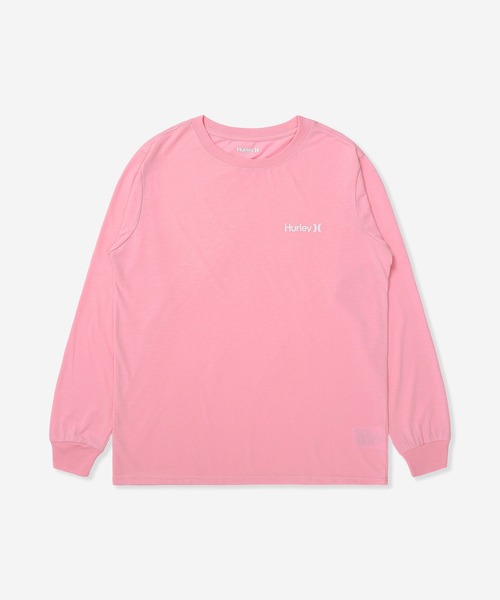 Hurley （ハーレー）の「【Hurley/ハーレー】ロゴロングTシャツ　吸水速乾　LC OAO LS TEE（Tシャツ/カットソー・メンズ・ブラック/ホワイト/ブルー系その他/グレー/オリーブ/オレンジ/ターコイズブルー/ピンク/レッド系その他/サックスブルー/ブルー/イエロー・X-SMALL/SMALL/MEDIUM/LARGE/X-LARGE/XX-LARGE/XXX-LARGE）」の10枚目の写真