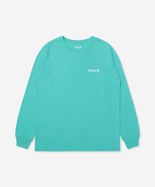 Hurley （ハーレー）の「【Hurley/ハーレー】ロゴロングTシャツ　吸水速乾　LC OAO LS TEE（Tシャツ/カットソー・メンズ・ブラック/ホワイト/ブルー系その他/グレー/オリーブ/オレンジ/ターコイズブルー/ピンク/レッド系その他/サックスブルー/ブルー/イエロー・X-SMALL/SMALL/MEDIUM/LARGE/X-LARGE/XX-LARGE/XXX-LARGE）」の6枚目の写真