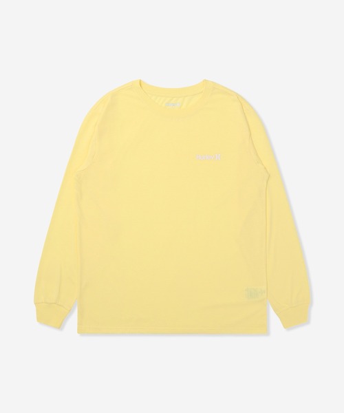 Hurley （ハーレー）の「【Hurley/ハーレー】ロゴロングTシャツ　吸水速乾　LC OAO LS TEE（Tシャツ/カットソー・メンズ・ブラック/ホワイト/ブルー系その他/グレー/オリーブ/オレンジ/ターコイズブルー/ピンク/レッド系その他/サックスブルー/ブルー/イエロー・X-SMALL/SMALL/MEDIUM/LARGE/X-LARGE/XX-LARGE/XXX-LARGE）」の9枚目の写真