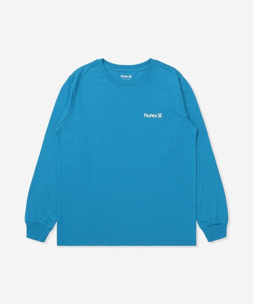 Hurley （ハーレー）の「【Hurley/ハーレー】ロゴロングTシャツ　吸水速乾　LC OAO LS TEE（Tシャツ/カットソー・メンズ・ブラック/ホワイト/ブルー系その他/グレー/オリーブ/オレンジ/ターコイズブルー/ピンク/レッド系その他/サックスブルー/ブルー/イエロー・X-SMALL/SMALL/MEDIUM/LARGE/X-LARGE/XX-LARGE/XXX-LARGE）」の7枚目の写真