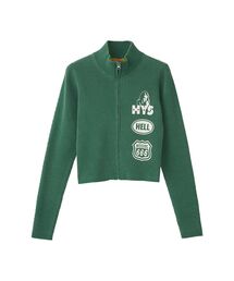 HYSTERICGLAMOUR 緑色 ジャージ ジャケット Junkie HYSTERIC GLAMOUR（ヒステリックグラマー）の「SOUND LAB