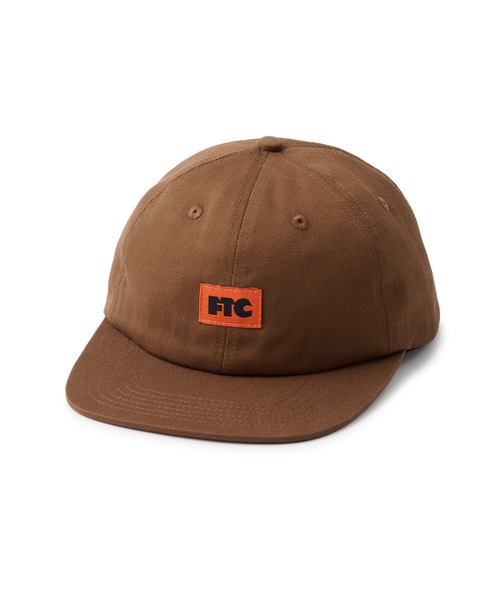FTC（エフティーシー）の「SMALL LOGO 6 PANEL（キャップ・メンズ・ブラウン/ブラック・FREE）」の2枚目の写真