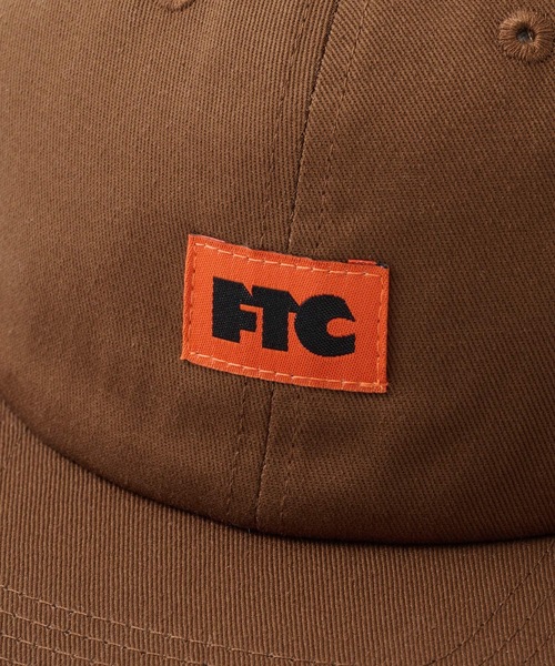 FTC（エフティーシー）の「SMALL LOGO 6 PANEL（キャップ・メンズ・ブラウン/ブラック・FREE）」の5枚目の写真