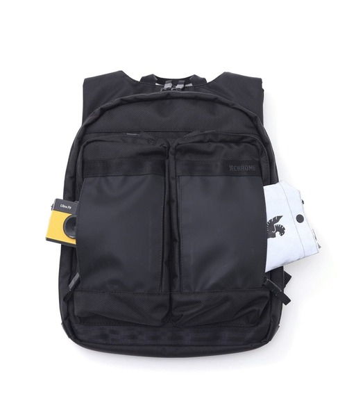 CHROME（クローム）の「CHROME/クローム デイパック AXCEL DAYPACK SLIM アクセル デイパック スリム BJ020BK（バックパック/リュック・メンズ・ブラック・FREE）」の6枚目の写真