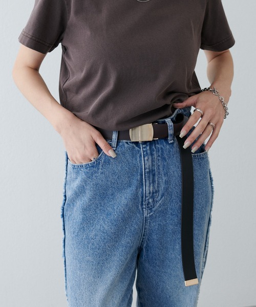 LARUTA（ラルータ）の「【LARUTA】GI　ロングベルト（ベルト・レディース・ブラウン/ブラック・FREE）」の7枚目の写真