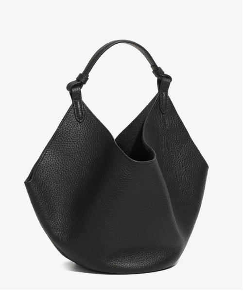 NiiNa(ニーナ)の「【 NiiNa / ニーナ 】高品質牛革2WAYソフトレザーバケットバッグ(インナーポーチ付き)(ショルダーバッグ・レディース・ブラック/ホワイト/イエロー・FREE)」の10枚目の写真