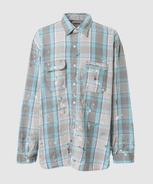BOW WOW（バウワウ）の「US ARMY P/O CHAMBRAY SHIRTS PAINTED（シャツ