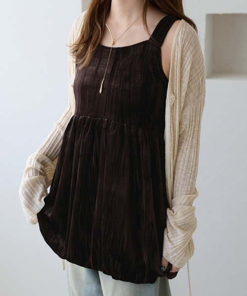 apres jour clair(アプレジュールクレア)の「【apres jour clair】アソートバルーンキャミチュニック(チュニック・レディース・ブラック系その他/ブラウン系その他/ホワイト系その他・フリー/X-LARGE)」の19枚目の写真