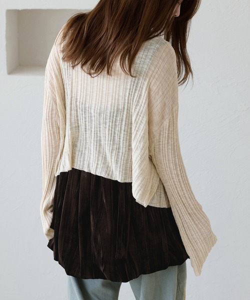 apres jour clair(アプレジュールクレア)の「【apres jour clair】アソートバルーンキャミチュニック(チュニック・レディース・ブラック系その他/ブラウン系その他/ホワイト系その他・フリー/X-LARGE)」の20枚目の写真