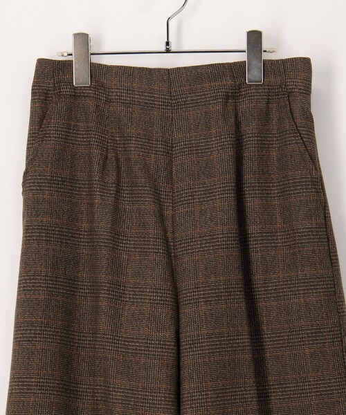 fredy couleur（フレディクルール）の「グレンチェックセンタープレスパンツ（その他パンツ・レディース・グレー系その他/ブラウン系その他・36/38）」の12枚目の写真
