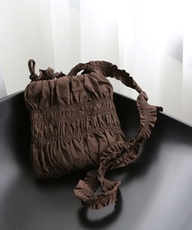 colleca la（コレカラ）の「ギャザーミニショルダーバッグ（ショルダーバッグ）」