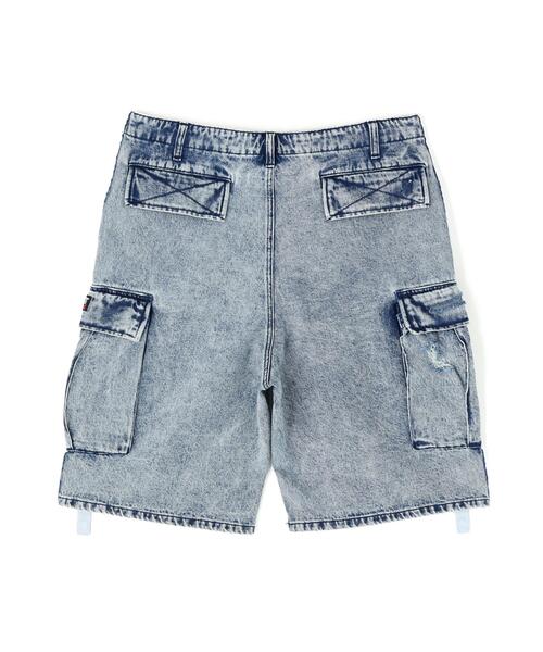 over print(オーバープリント)の「overprint/オーバープリント/TOURNIQUET HALF PANTS(その他パンツ・レディース・ブルー/ブラック・L/XL/M)」の15枚目の写真