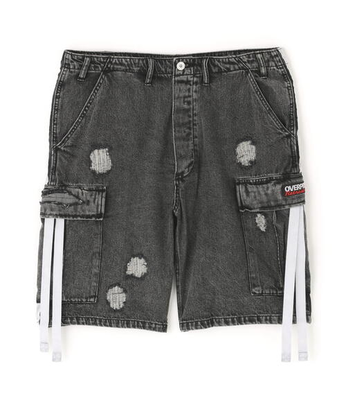 over print(オーバープリント)の「overprint/オーバープリント/TOURNIQUET HALF PANTS(その他パンツ・レディース・ブルー/ブラック・L/XL/M)」の2枚目の写真