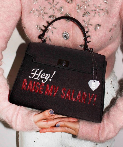 HEY!MrsROSE(ヘイミセスローズ)の「HEY! Mrs ROSE(ヘイ!ミセスローズ)Claim Hand BAG(ハンドバッグ・レディース・ブラック/ブラウン/レッド・FREE)」の6枚目の写真