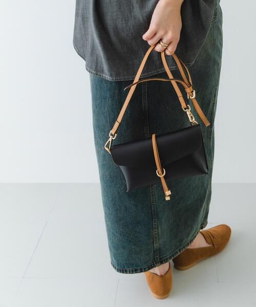 RODE SKO（ロデスコ）の「横型モバイルポシェット（ショルダーバッグ・レディース・ブラウン系その他/シルバー/ブラック・ONE）」の6枚目の写真