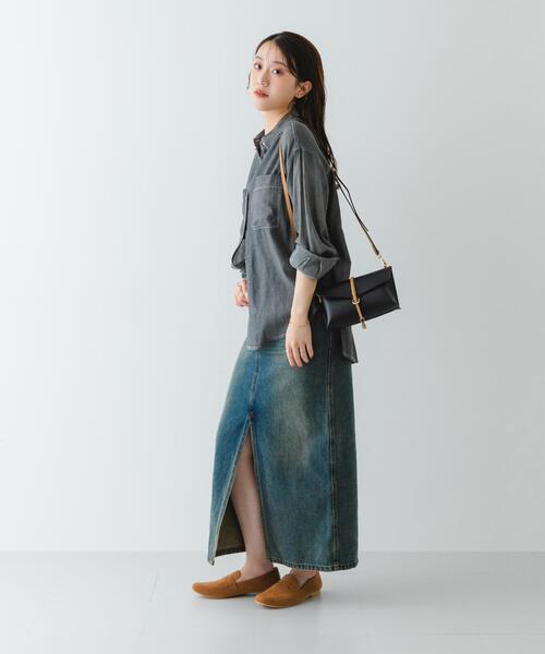 RODE SKO（ロデスコ）の「横型モバイルポシェット（ショルダーバッグ・レディース・ブラウン系その他/シルバー/ブラック・ONE）」の7枚目の写真