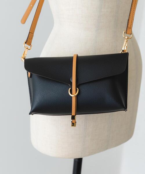 RODE SKO（ロデスコ）の「横型モバイルポシェット（ショルダーバッグ・レディース・ブラウン系その他/シルバー/ブラック・ONE）」の9枚目の写真