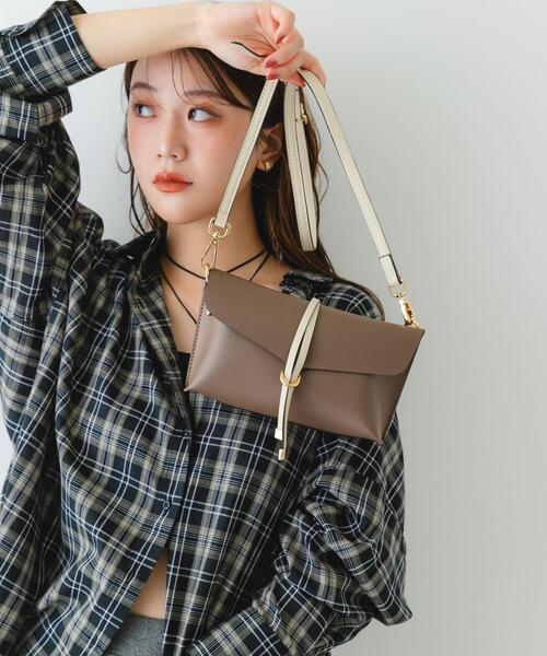 RODE SKO（ロデスコ）の「横型モバイルポシェット（ショルダーバッグ・レディース・ブラウン系その他/シルバー/ブラック・ONE）」の19枚目の写真