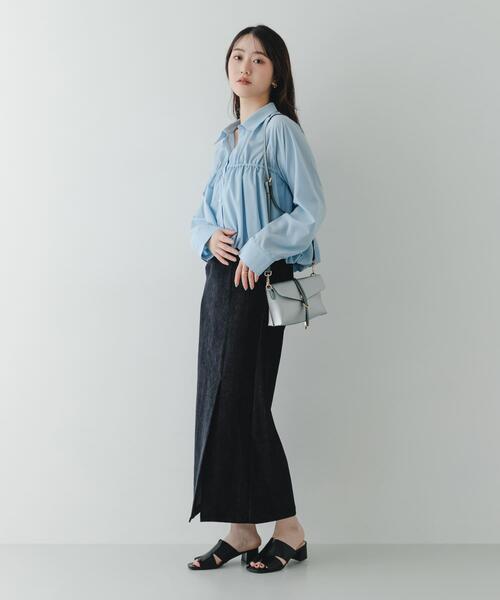 RODE SKO(ロデスコ)の「横型モバイルポシェット(ショルダーバッグ・レディース・ブラウン系その他/シルバー/ブラック・ONE)」の5枚目の写真