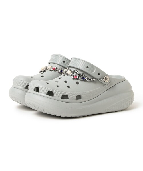 Ray BEAMS(レイビームス)の「crocs / クラシック ジュエルズ クロッグ(サンダル・レディース・グレー・6/5/4/7)」の1枚目の写真