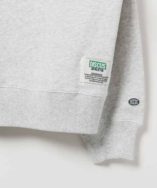 LEPSIM(レプシィム)の「【DISCUS/ディスカス】スキッパープルオーバー 579100(スウェット・レディース・グレー/ブラック/イエロー× ブルー・FREE)」の4枚目の写真