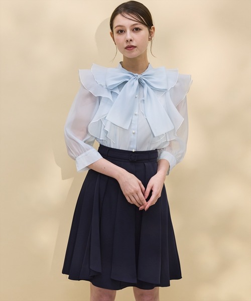 SWINGLE（スウィングル）の「【Revival】エスカルゴスカート（スカート・レディース・ネイビー/レッド/グリーン/ブラック系その他・SMALL/MEDIUM）」の5枚目の写真