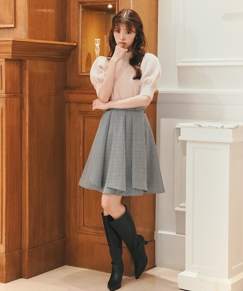 SWINGLE（スウィングル）の「【Revival】エスカルゴスカート（スカート・レディース・ネイビー/レッド/グリーン/ブラック系その他・SMALL/MEDIUM）」の13枚目の写真