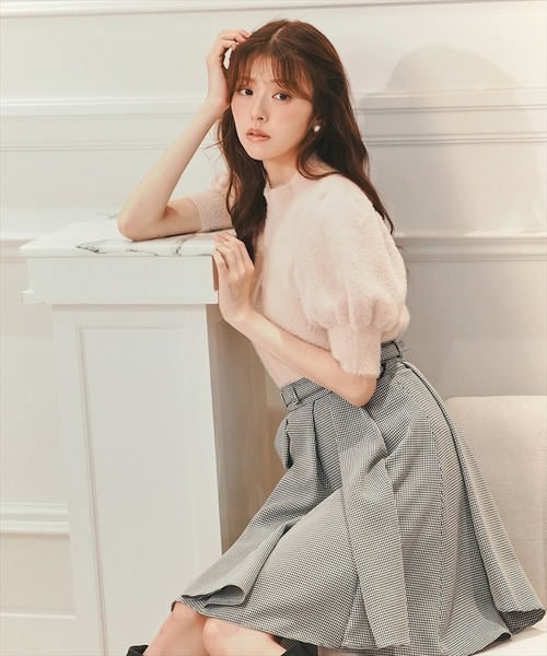 SWINGLE（スウィングル）の「【Revival】エスカルゴスカート（スカート・レディース・ネイビー/レッド/グリーン/ブラック系その他・SMALL/MEDIUM）」の12枚目の写真