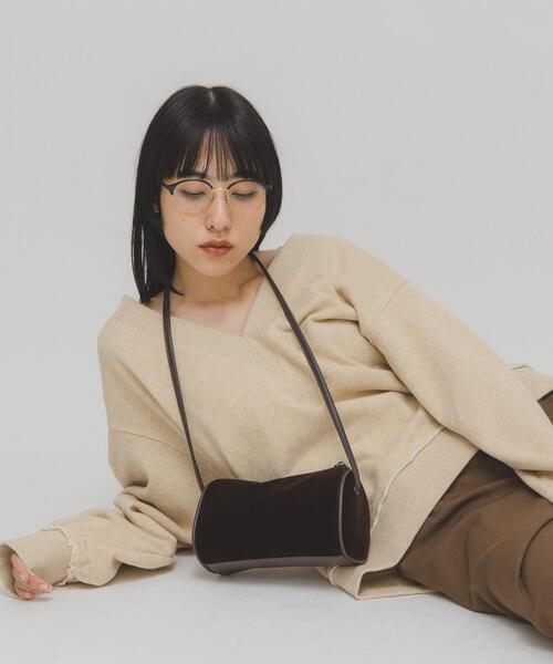 minimute ベロアミニバッグ minimute ベロアミニバッグ