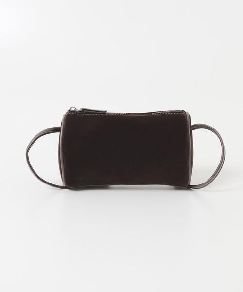 スティナ ミニベロアバッグ ステッチデザインベロアミニBAG