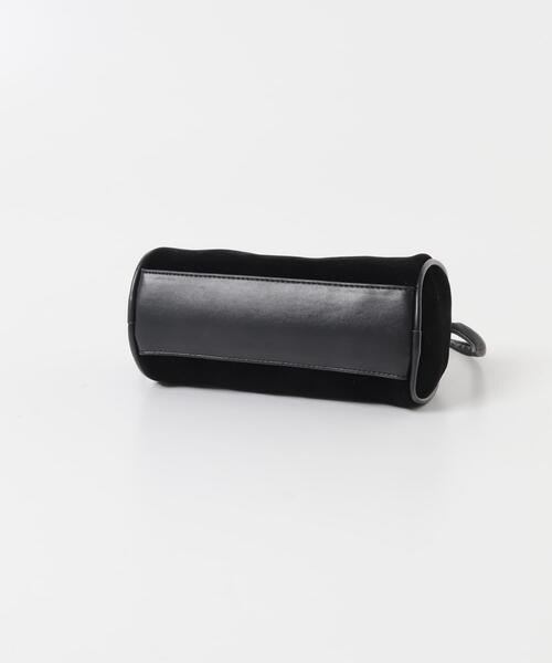 KBF（ケイビーエフ）の「ステッチデザインベロアミニBAG（ショルダーバッグ・レディース・ベージュ/ブラウン/ブラック・ONE）」の11枚目の写真