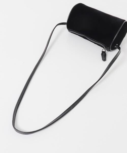 KBF（ケイビーエフ）の「ステッチデザインベロアミニBAG（ショルダーバッグ・レディース・ベージュ/ブラウン/ブラック・ONE）」の12枚目の写真