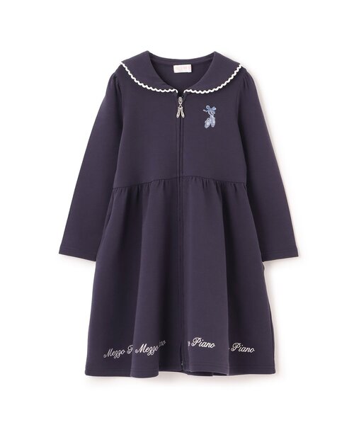 メゾピアノ ワンピース 楽天市場】メゾピアノ(mezzo piano)ワンダーランド柄 ドッキング