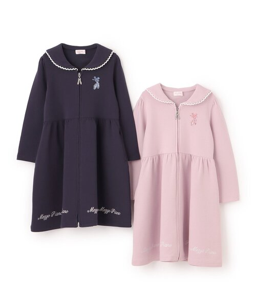 バレエ】セーラー前開きカットワンピース（ワンピース）｜mezzo