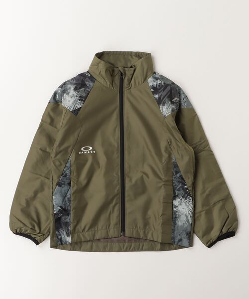 OAKLEY ダークグレー ナイロンジャケット OAKLEY(オークリー)の「オークリー ENHANCE WIND JKT YTR 4.0