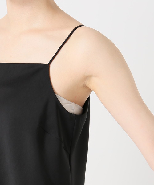 plage（プラージュ）の「《追加》dull satin キャミソール 2（キャミソール・レディース・ブラック/アイボリー・FREE）」の14枚目の写真