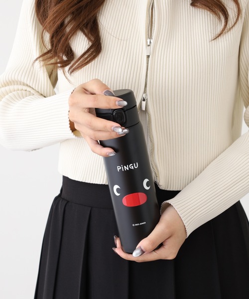funmaking【即購入OK】 専用ビブパンのみ　明日まで ピングー ワンプッシュステンレスボトル480ml（水筒）｜FUNALIVE