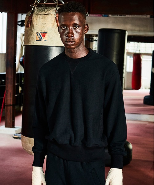 Schott(ショット)の「Schott/ショット/PERFECTO DOUBLE V SWEAT/パーフェクト ダブルV スウェット(スウェット・メンズ・グレー/ブラック・M/L)」の1枚目の写真