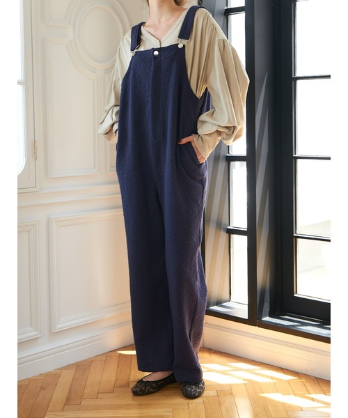 Brown&Street(ブラウンアンドストリート)の「Vネックボリュームスリーブトップス(シャツ/ブラウス・レディース・ベージュ/ブラック・FREE)」の22枚目の写真