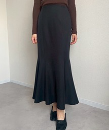 【骨格ストレートさん向け】サイドゴムマーメイドスカート