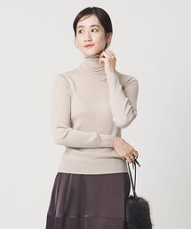 UNITED ARROWS（ユナイテッドアローズ）の「リブ タートルネック ニット（ニット/セーター・レディース）」