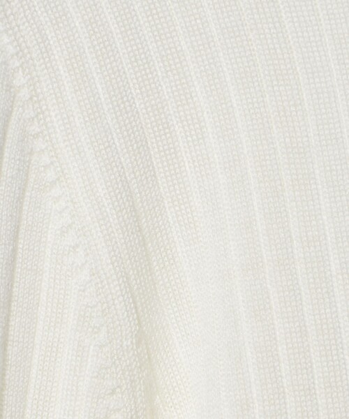 UNITED ARROWS（ユナイテッドアローズ）の「リブ タートルネック ニット（ニット/セーター・レディース・ナチュラル/グレー系/ライトピンク/ブラック/ホワイト/ピンク・FREE）」の8枚目の写真