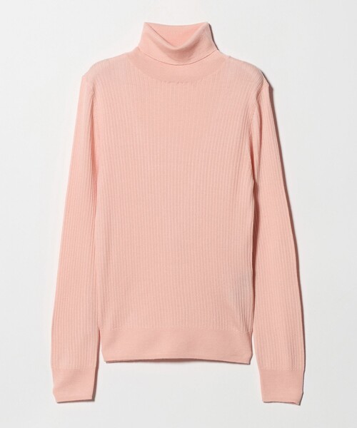 UNITED ARROWS（ユナイテッドアローズ）の「リブ タートルネック ニット（ニット/セーター・レディース・ナチュラル/グレー系/ライトピンク/ブラック/ホワイト/ピンク・FREE）」の17枚目の写真