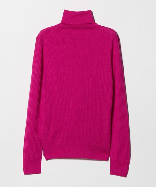 UNITED ARROWS（ユナイテッドアローズ）の「リブ タートルネック ニット（ニット/セーター・レディース・ナチュラル/グレー系/ライトピンク/ブラック/ホワイト/ピンク・FREE）」の22枚目の写真