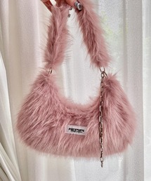 repipi armario（レピピ アルマリオ）の「ファーハンドルバッグ【2WAY】（ハンドバッグ・キッズ）」