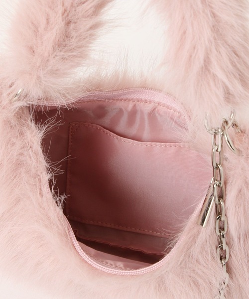 セール】ファーハンドルバッグ【2WAY】（ハンドバッグ）｜repipi