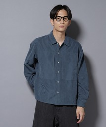 NORMANBROS（ノーマンブロス）の「NORMANBROS別注ワイドポケット ピーチ起毛シャツ(セットアップ可)（シャツ/ブラウス）」